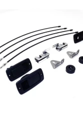 Motobilt Aluminum Rear Half Doors Jeep Wrangler JK                                     - MB3056 - Image 4