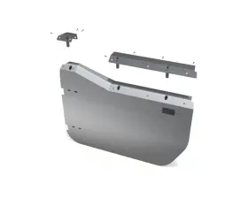Motobilt Soft Upper Window Adapter Kit Front Half Doors Jeep Wrangler JKU