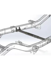 Motobilt Universal Transmission Cross Member Kit                                     - MB3077 - Image 3
