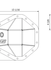 Motobilt 14 Bolt Differential Cover                                     - MB4012 - Image 3
