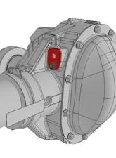 Motobilt Sterling ABS Block Off Plate w/ Vent                                     - MB4111-01 - Image 3