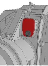 Motobilt Sterling ABS Block Off Plate w/o Vent                                     - MB4111-02 - Image 3