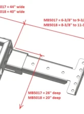 Motobilt Cargo Rack/Interior Jeep Wrangler TJ | LJ | YJ | Gladiator JT                                     - MB5017 - Image 7