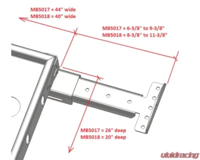 Motobilt Cargo Rack/Interior Jeep Wrangler TJ | LJ | YJ | Gladiator JT - MB5017