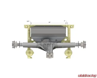 Motobilt Stretch Underbody Fuel Cell Jeep Wrangler TJ | LJ 1997-2006 - MB5020