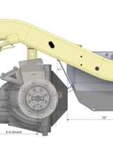 Motobilt Stretch Underbody Fuel Cell Jeep Wrangler TJ | LJ 1997-2006                                     - MB5020 - Image 7