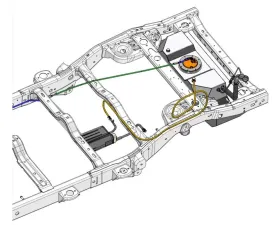 Motobilt Fuel Line EVAP Modification Jeep Wrangler JKU 2007-2011