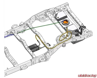 Motobilt Fuel Line EVAP Modification Jeep Wrangler JKU 2007-2011 - MB5034