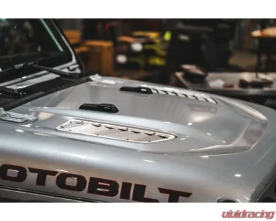 Motobilt Hood Vent Kit for Jeep Rubicon JL|JLU|JT - MB5536