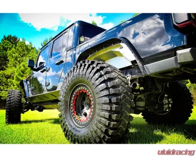 Motobilt Rear Aluminum Inner Fenders Jeep JT Gladiator - MB1114