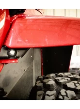 Motobilt Front Fender Chop Bracket Fender Brackets with One Pair LED Sidemarker Lights Jeep Non-Rubicon JL/JT                                     - MB1135-NR-MB6500-1PR - Image 2