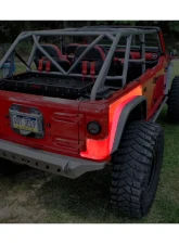 Motobilt Jeep JL Rear Corner Armor Jeep Wrangler 2018-2023                                     - MB1152 - Image 2