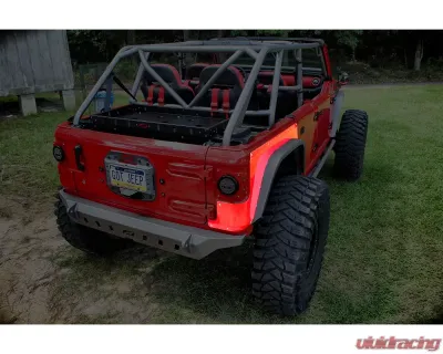 Motobilt Jeep JL Rear Corner Armor Jeep Wrangler 2018-2023 - MB1152