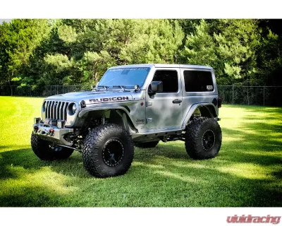 Motobilt Jeep JL Rocker Guards w/ Step Jeep Wrangler 2018-2023 - MB1155