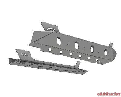 Motobilt Jeep JL Rocker Guards w/ Step Jeep Wrangler 2018-2023 - MB1155