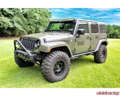 Motobilt Frame Mounted Rocker Guards for Jeep JKU 4 Door - MB1158-JKU
