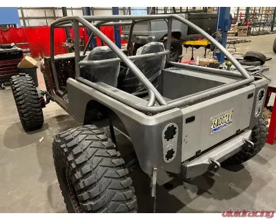 Motobilt 15 inch Stretch Over the Rail Corner Armor for Jeep YJ - MB1170