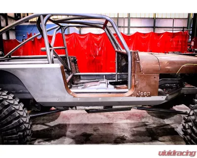 Motobilt 15 Inch Stretch Boat Side Rocker Guards for Jeep YJ - MB1171
