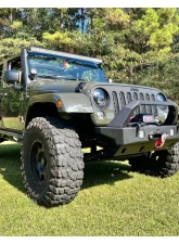 Motobilt Crusher HD Front Bumper for Jeep JK/JKU with BullBar and Skidplate                                     - MB1209-MB1210-MB1203 - Image 3