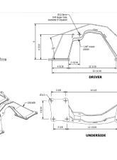 Motobilt Rear Upper Coil Over Shock Mounts for High Line Fenders                                     - MB1572 - Image 5