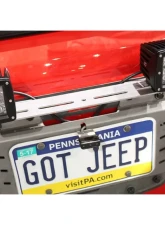 Motobilt Aluminum Rear LED Light Bracket for MB1077 Fits Jeep JL                                     - MB2129-A - Image 3