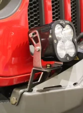 Motobilt Light Bracket Mounts For Tomahawk Front Bumper On Jeep JL/JT/JK Bare Steel                                     - MB2157 - Image 2