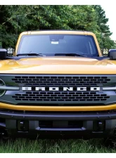 Motobilt A-Pillar LED Light Mount Ford Bronco 2021 Bare Steel                                     - MB2158 - Image 4