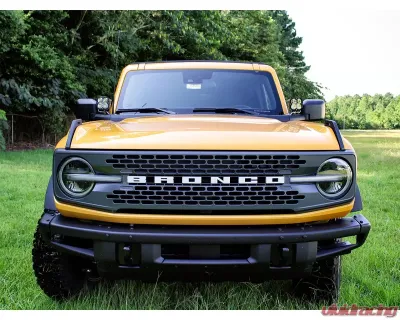 Motobilt A-Pillar LED Light Mount Ford Bronco 2021 Bare Steel - MB2158