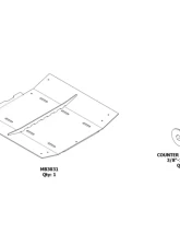 Motobilt Skid Plate Jeep JKU 2012-2018                                     - MB3031 - Image 2