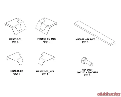 Motobilt B-Pillar Chop Kit Jeep JKU - MB3057