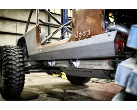 Motobilt 15 Inch Stretch Boat Side Rocker Guards for Jeep YJ