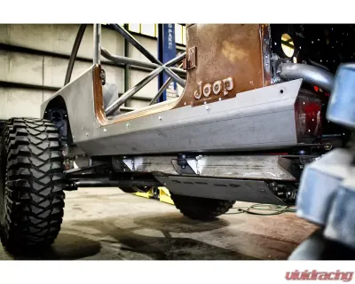 Motobilt 15 Inch Stretch Boat Side Rocker Guards for Jeep YJ - MB1171