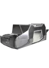 Motobilt Rear Mounted Fuel Tank Kit Includes Bare Steel Skid Plate 2007-2018 Bare Steel                                     - MB5032-MB5034 - Image 2