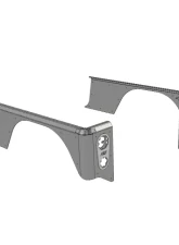 Motobilt 15 inch Stretch Over the Rail Corner Armor for Jeep YJ                                     - MB1170 - Image 5