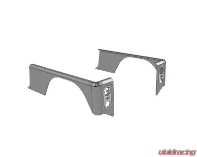 Motobilt 15 inch Stretch Over the Rail Corner Armor for Jeep YJ - MB1170
