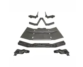 Motobilt 4 Link Suspension Bracket Kit With Skid Plate Jeep JKU 2007-2011