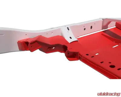 Motobilt 4 Link Suspension Bracket Kit With Skid Plate Jeep JKU 2007-2011 Bare Steel - MB7000