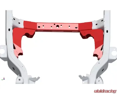 Motobilt 4 Link Front Suspension Brackets With Transmission Crossmember Jeep JKU 2007-2011 - MB7003