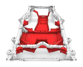 Motobilt 4 Link Suspension Bracket and Skid Kit Jeep JLU 2018-2023