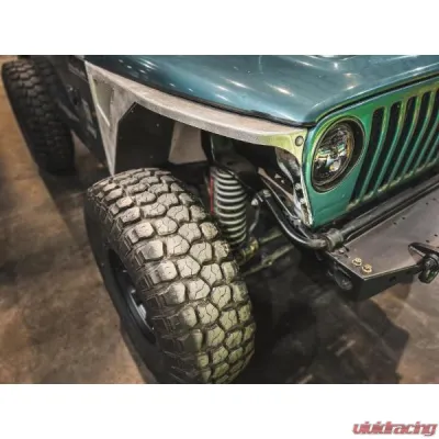 Motobilt 0" Aluminium Highline Front Fenders Jeep Wrangler TJ/LJ - MB1083-0-A