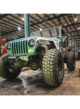 Motobilt 0" Aluminium Highline Front Fenders Jeep Wrangler TJ/LJ                                     - MB1083-0-A - Image 6