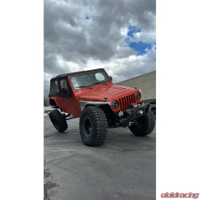 Motobilt 2" Aluminium Highline Front Fenders Jeep Wrangler TJ/LJ - MB1083-2-A