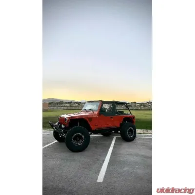 Motobilt 2" Aluminium Highline Front Fenders Jeep Wrangler TJ/LJ - MB1083-2-A