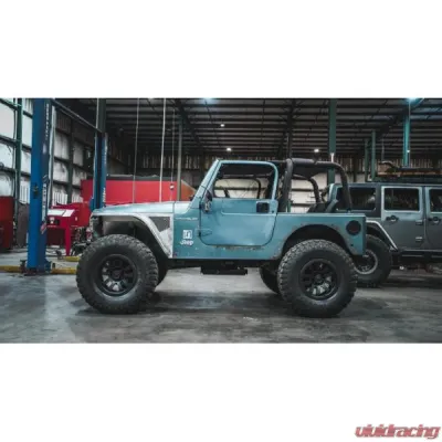 Motobilt 2" Aluminium Highline Front Fenders Jeep Wrangler TJ/LJ - MB1083-2-A