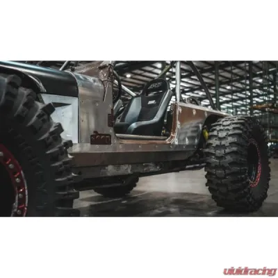 Motobilt Aluminium Cowl Armor Jeep Wrangler YJ/CJ - MB1169-A