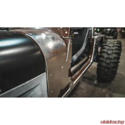 Motobilt Aluminium Cowl Armor Jeep Wrangler YJ/CJ - MB1169-A