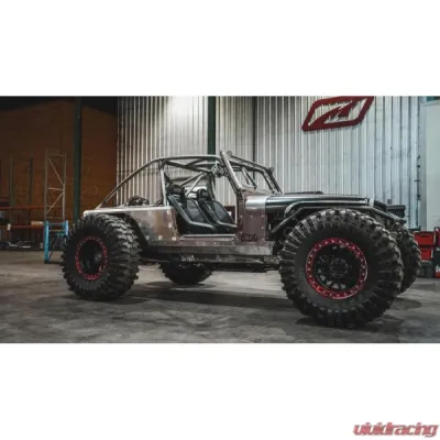 Motobilt 15" Aluminium Stretch Boat Side Rocker Guards Jeep Wrangler YJ - MB1171-A