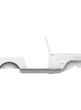 Motobilt Aluminium Boat Side Rocker Guards Jeep Wrangler YJ                                     - MB1173-A - Image 2