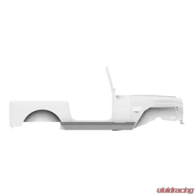 Motobilt Aluminium Boat Side Rocker Guards Jeep Wrangler YJ - MB1173-A