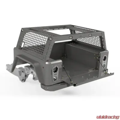 Motobilt Bobbed Replacement Bed Rack System w/ Optional Molle Panels Jeep Gladiator - MB1181-MB1182